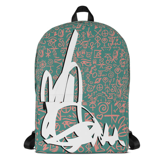 Vanguard Codex: Urban Sigil Graffiti Backpack